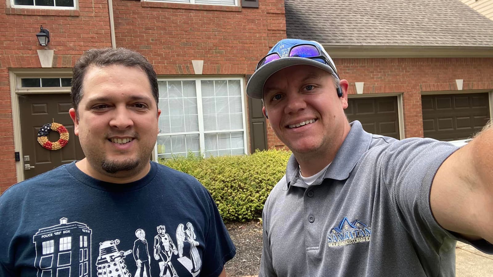 Roof replacement in progress by Samaritan Roofing in North Georgia